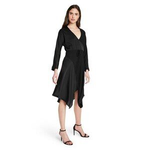 Women's Wrap Dress - CUSHNIE for Target Black Size 14